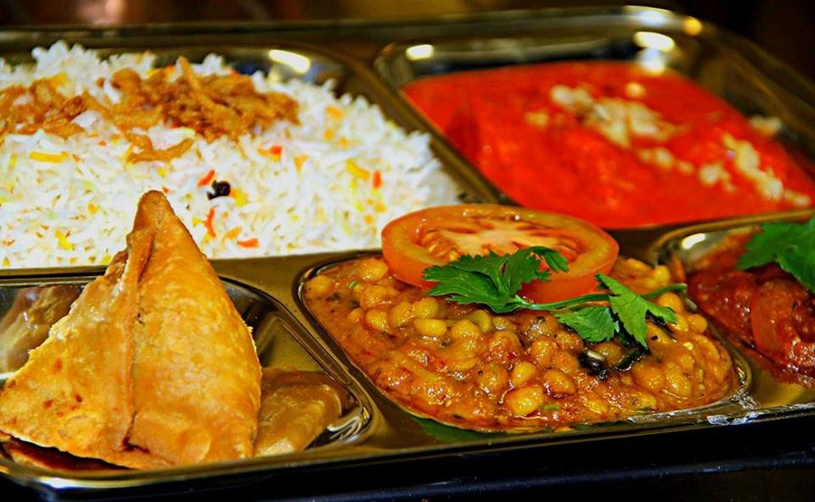 mixed special thali
