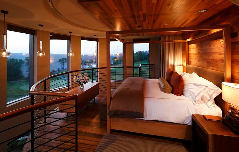 10 Atemberaubende Öko-Lodges USA 12 Primland Resort room