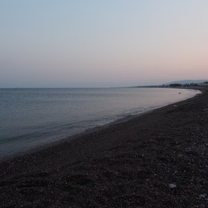 Ruhiger Strandabschnitt