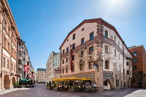 Best Western Plus Hotel Goldener Adler in Innsbruck, image may contain: City, Street, Neighborhood, Urban