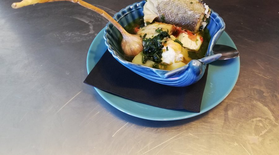 Sopa de bacalhau❤️