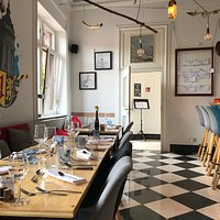der vordere Teil des Restaurants