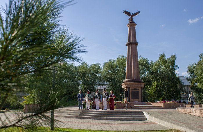 Stella To The Soldiers Of The Tomsk Infantry Regiment In Honor Of The ...