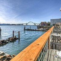 Water front dinning with live sea lion entertainment!