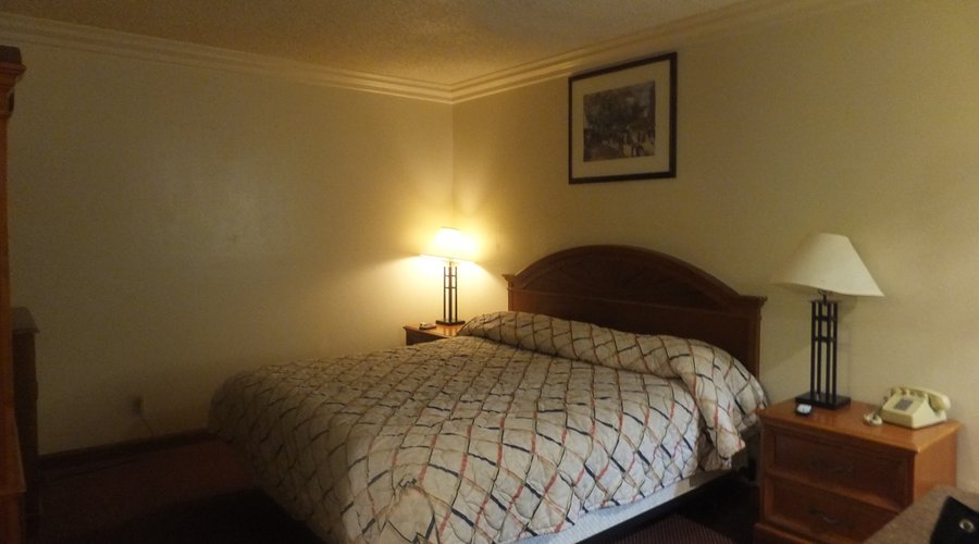 SPACIOUS room with king size bed