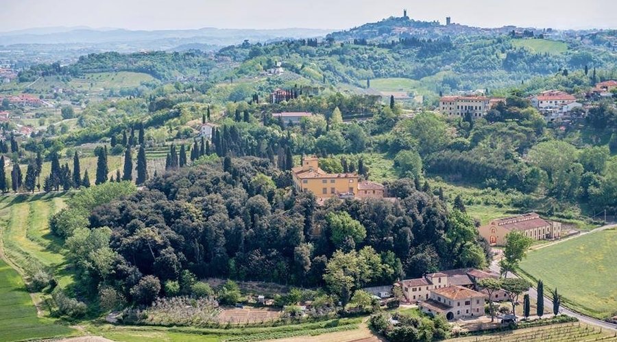 La collina di villa soonino