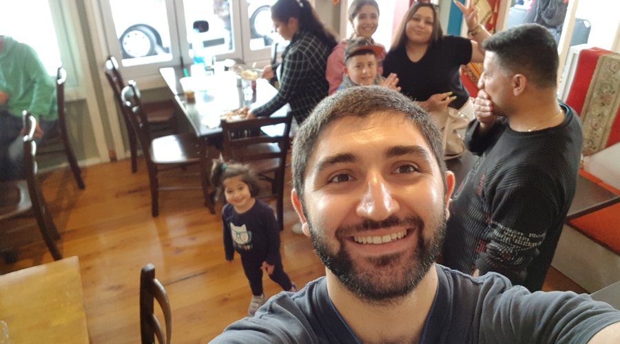 Selfie with our guests