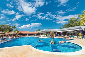 Hotel Riu Lupita in Playa del Carmen, image may contain: Hotel, Resort, Pool, Water