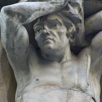 Détail de la sculpture