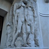 Détail de la sculpture