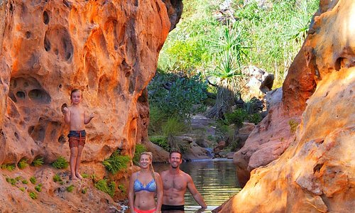 Nanny's Retreat is just one of many swimming holes at Lorella