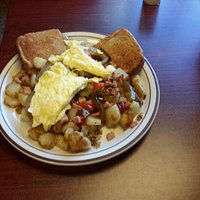 Breakfast on our second visit