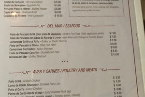 Menú