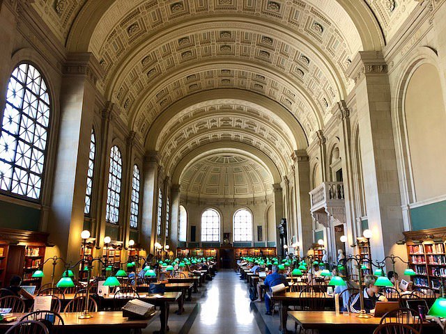 Boston Public Library image