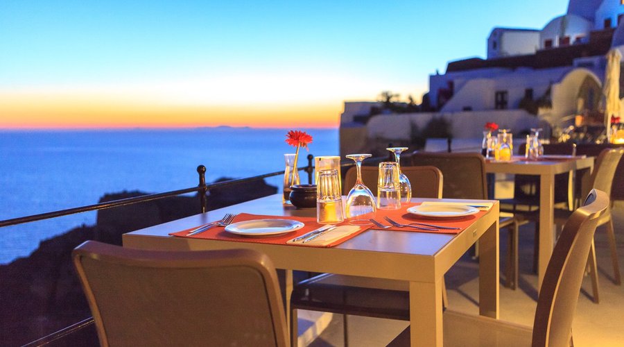 Typical sunset view
