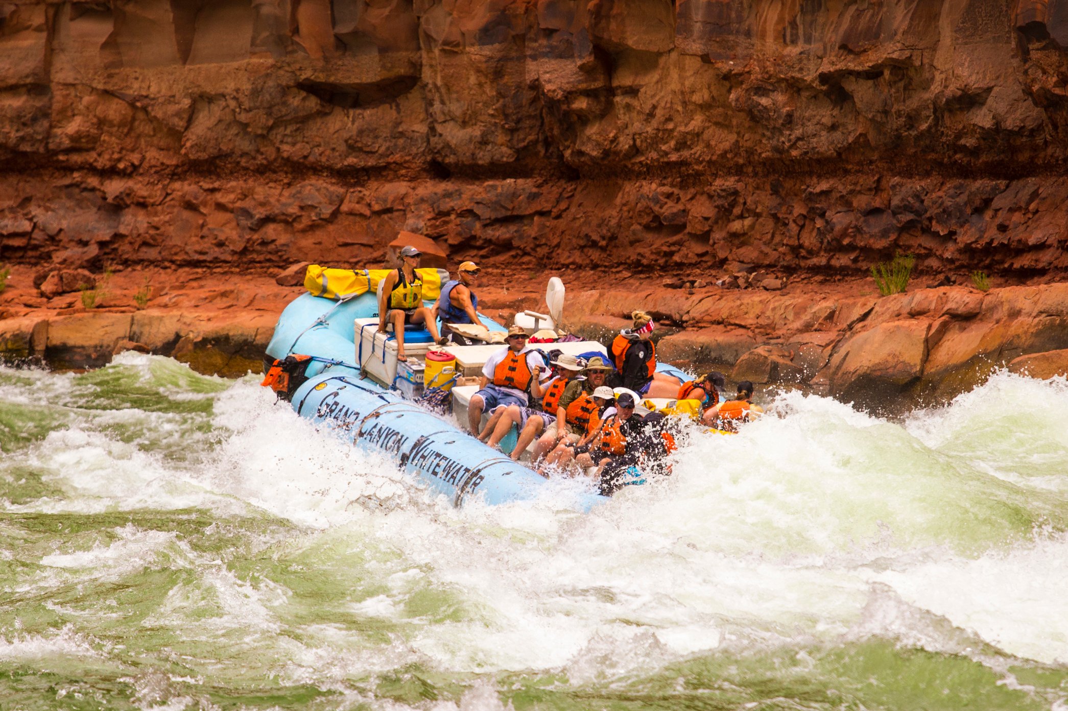 Grand canyon hiking shop and rafting tours