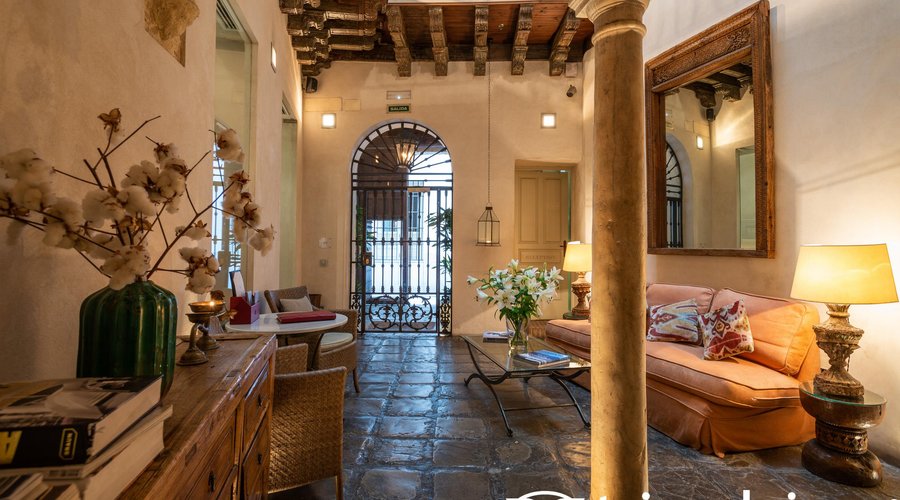 Lobby at the Corral del Rey