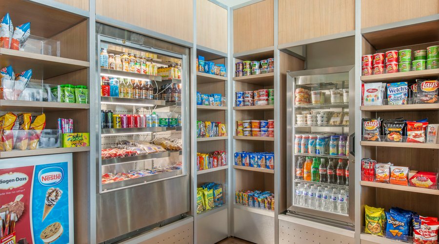 Grab and Go snack area.