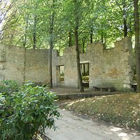Détail des ruines
