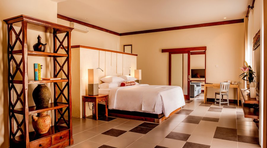 Two bed room pool Villa Master Bed