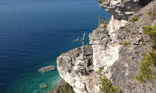Panoramic Views from Lion's Head Provicial Park on the Niagara Excarpment