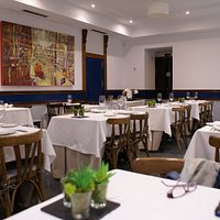 The dining room