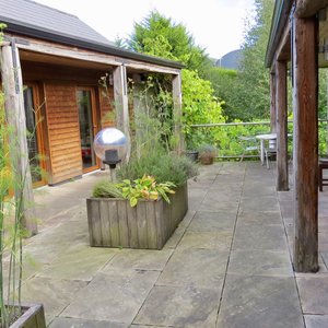 Courtyard type rooms