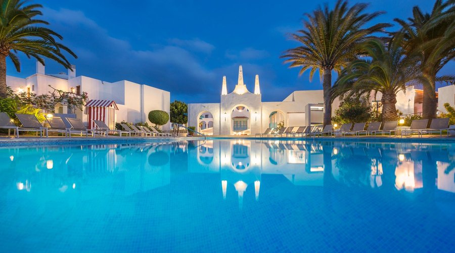 Plaza Pool - By Night
