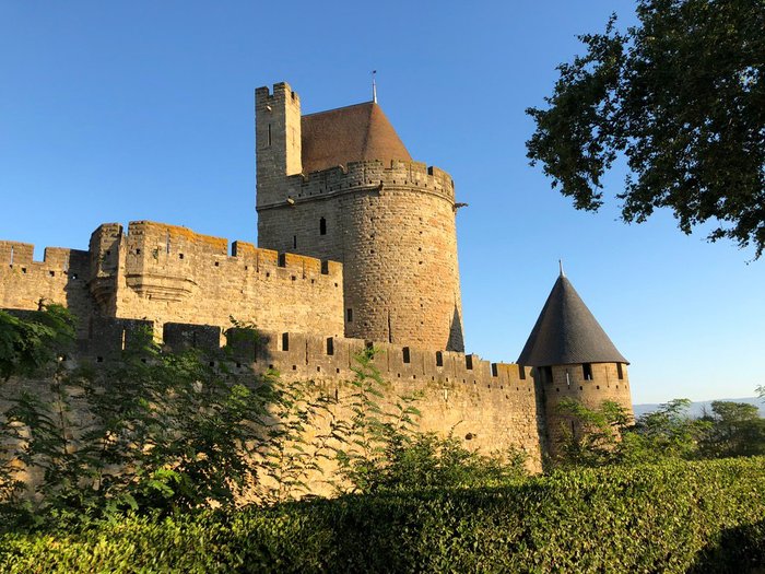 Central underground parking, with a nice park above - Review of Place  Gambetta, Carcassonne Center, France - Tripadvisor