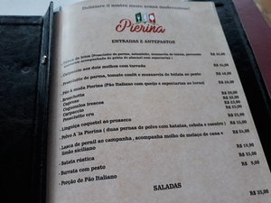 Cardápio