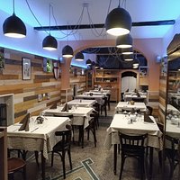 Vista della sala da pranzo