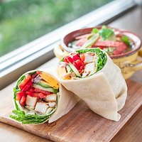 Baked Chicken Wrap