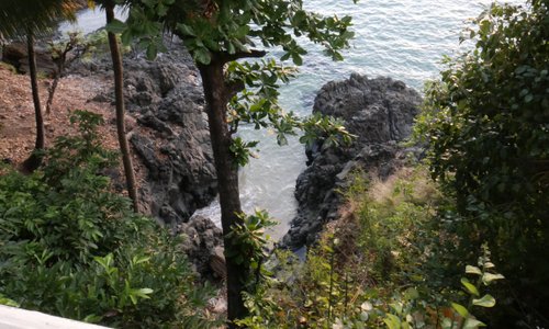 View of Ocean from Room 6 - best room in hotel