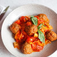 Tagliatelle Polpette