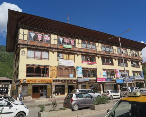 bhutan thimphu city shopping