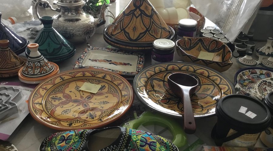 My treasures from Complexe d'Artisanat, Marrakech, Morocco