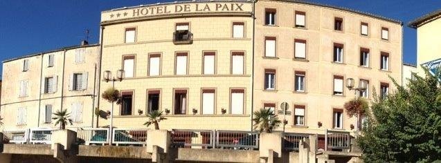 Façade de l’hôtel de la Paix