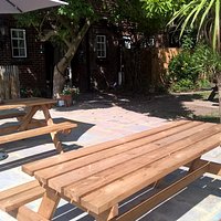 The pub garden