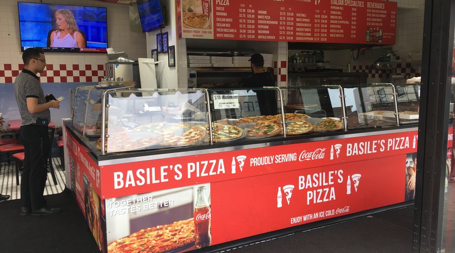 Basile's Pizza in Hoboken, NJ