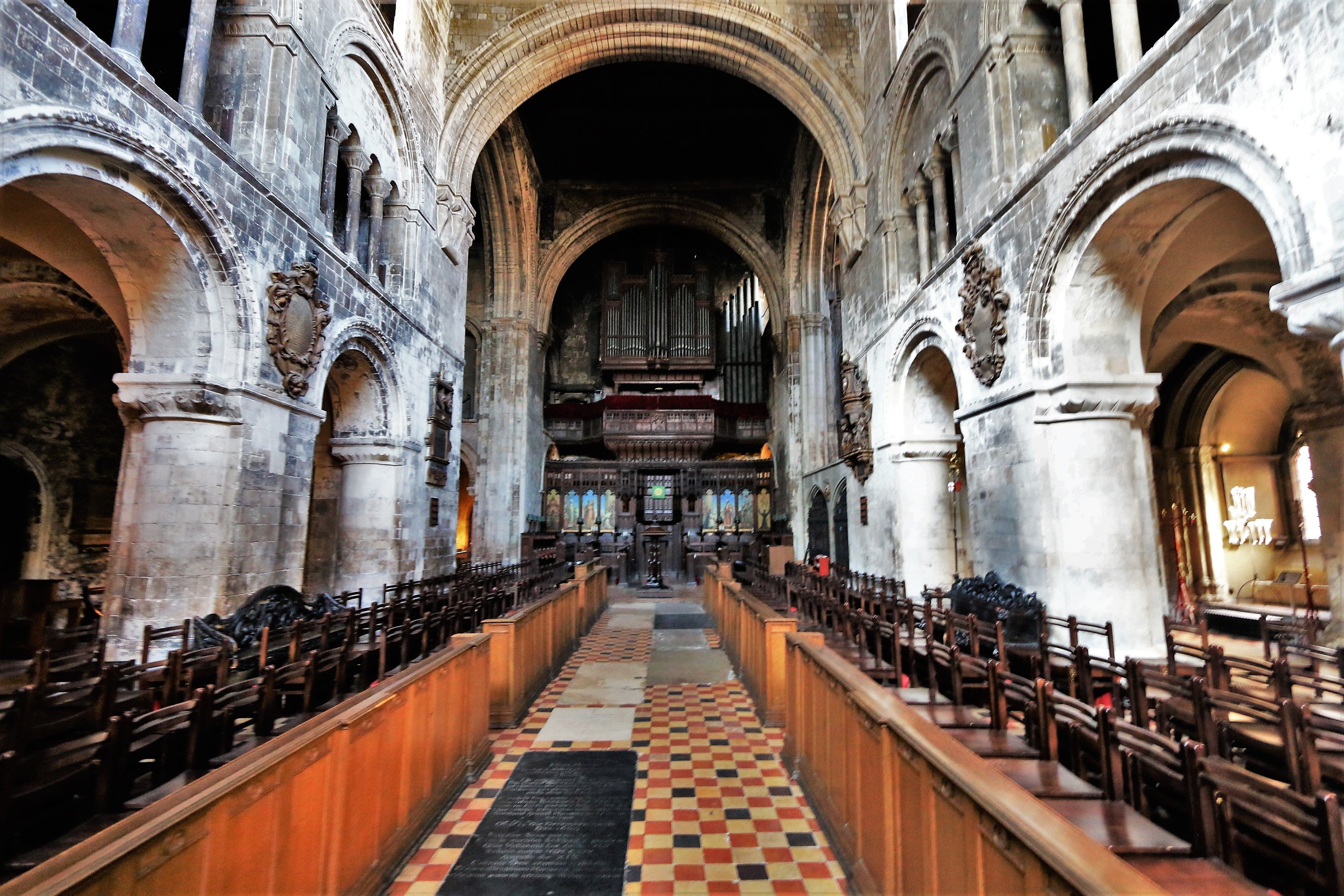 Church Of St Bartholomew The Great London Bewertungen Und Fotos   Main Aisle Looking From 