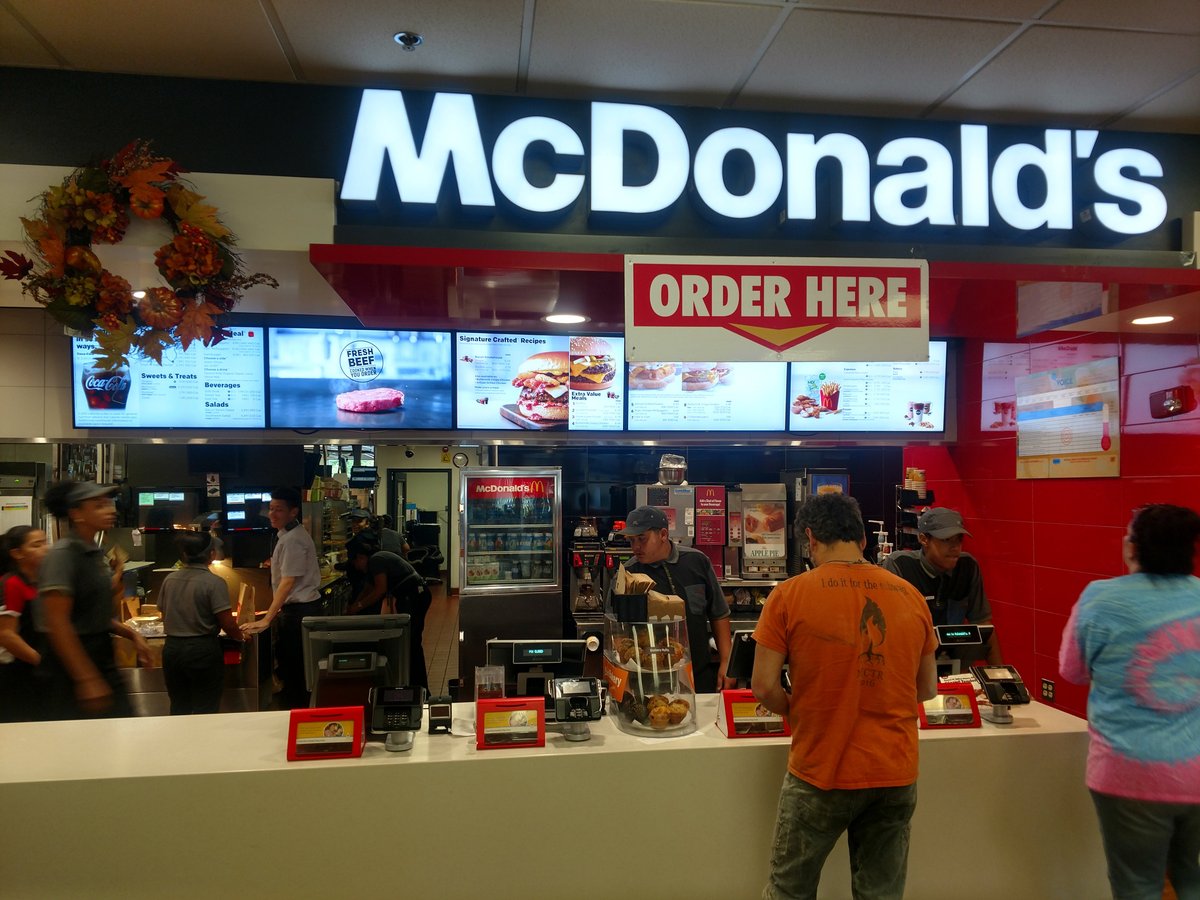 MCDONALD'S, Framingham - Mass Tpke / I-90 West (service Plaza) - Menu ...