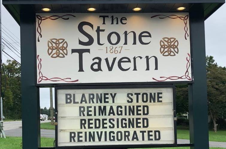 The Stone reimagined, redesigned, reinvigorated with a wee bit o Blarney
