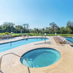 Our Resort heated pools and hot tubs