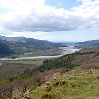 Looking down towards Barmouth