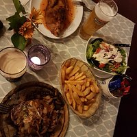 unser Abendessen