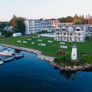 Nonantum Resort in Kennebunkport, image may contain: Waterfront, Harbor, Pier, Scenery
