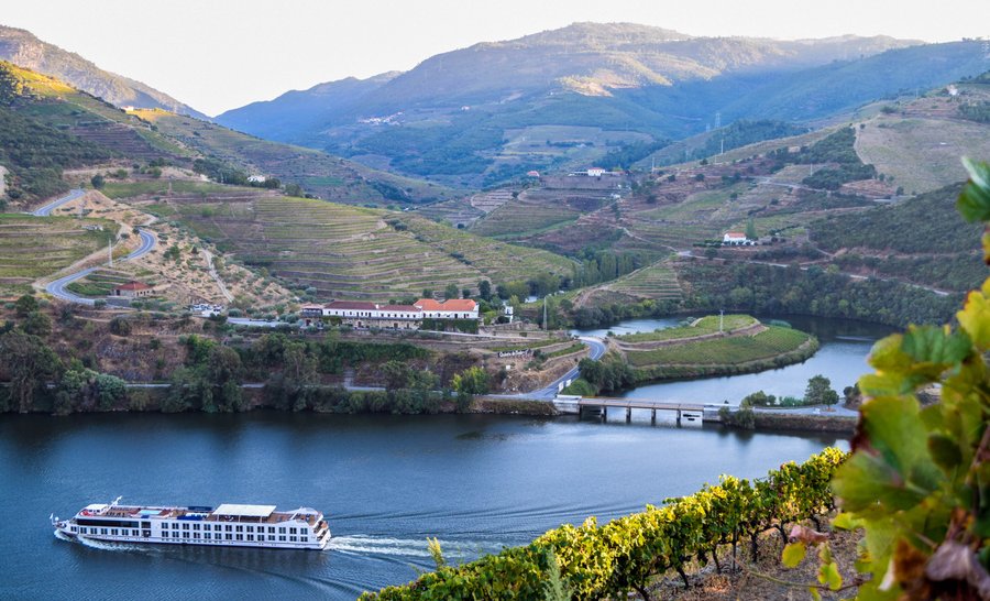Quinta do Tedo, at the confluence of the Tedo and Douro Rivers