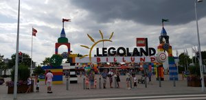 Legoland em Billund, Dinamarca quebra-cabeça em Zoom quebra