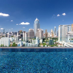 View from Pool area
