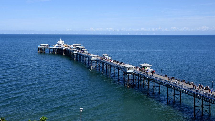 View of Llandudno Pier